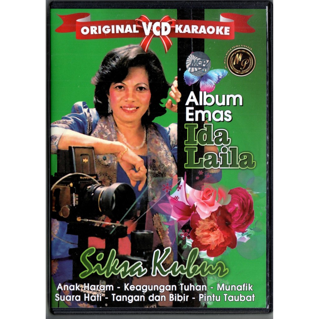 VCD KARAOKE IDA LAILA ALBUM EMAS SIKSA KUBUR