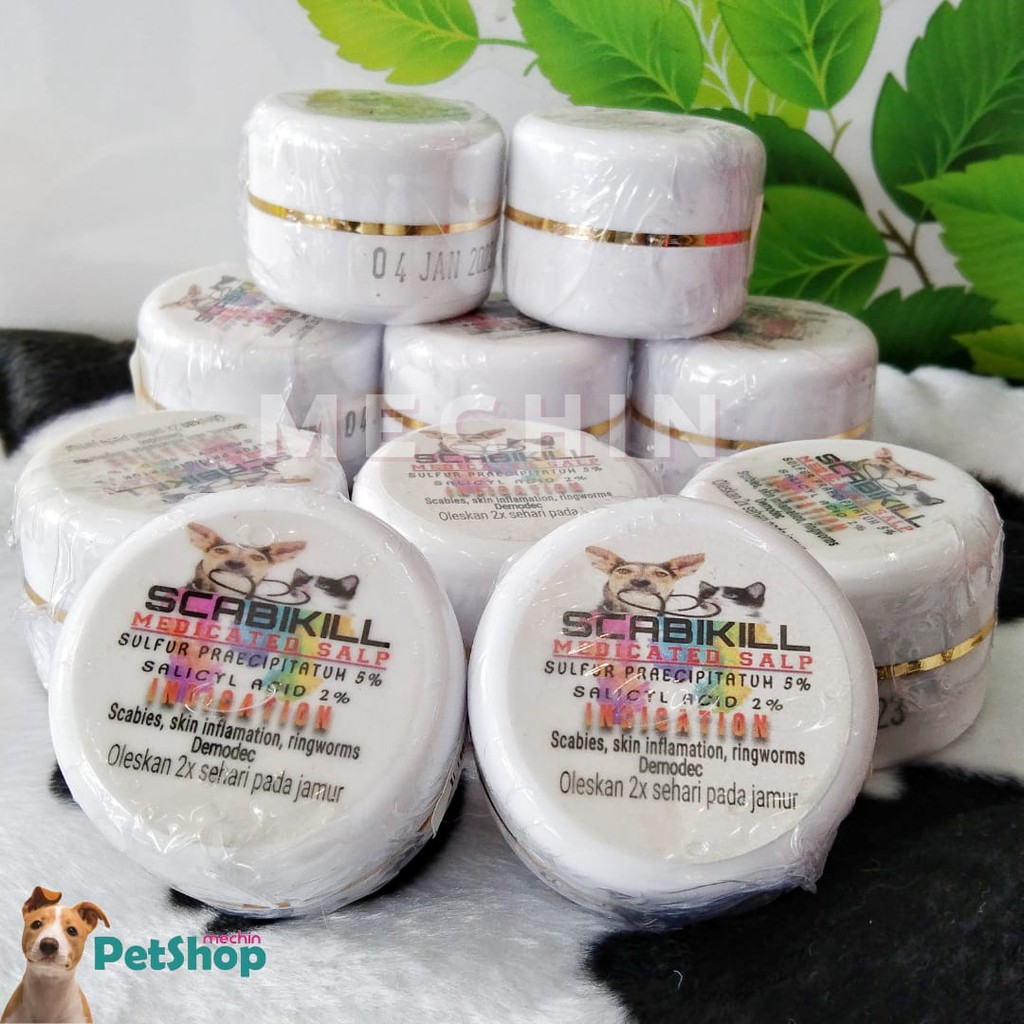 SALEP SCABIKILL (salep jamur kucing & anjing)