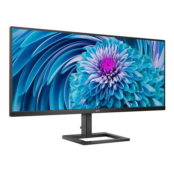 MONITOR LED PHILIPS 34&quot; 345E2AE RESOLUSI 3440 x 1440 / 75Hz