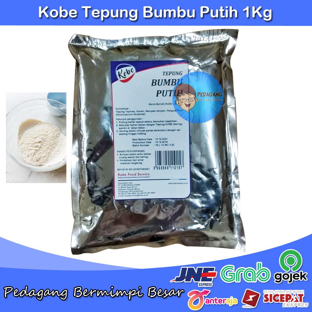 Kobe Tepung Bumbu Putih 1Kg | Tepung Serbaguna