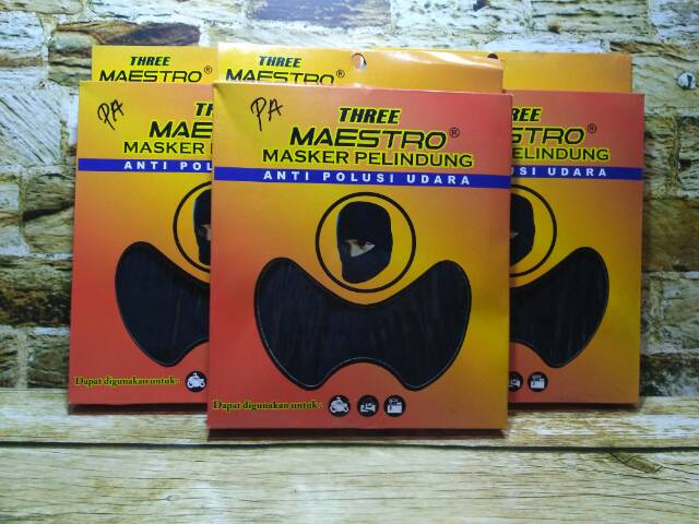 masker ninja THREE MAESTRO