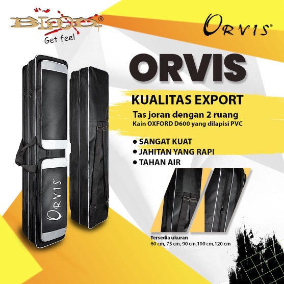 TAS PANCING KOTAK ORVIS BLACK TERMURAH