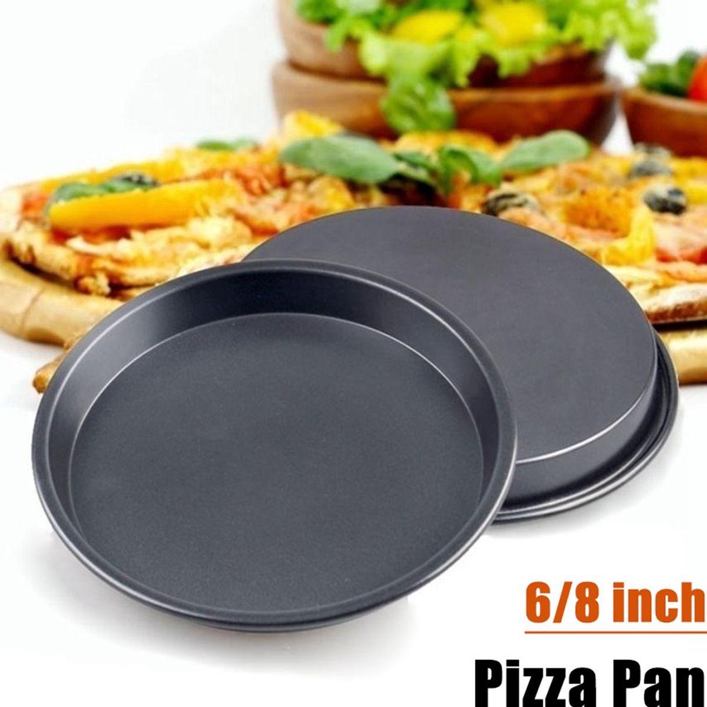 [Elegan] Loyang Pizza Bulat Bakeware Oven Baking Tools Cetakan Nampan