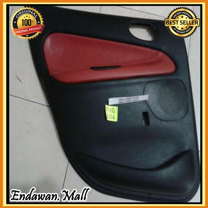 Grosir doortrim pintu BELAKANG KIRI Peugeot 206. Elegan