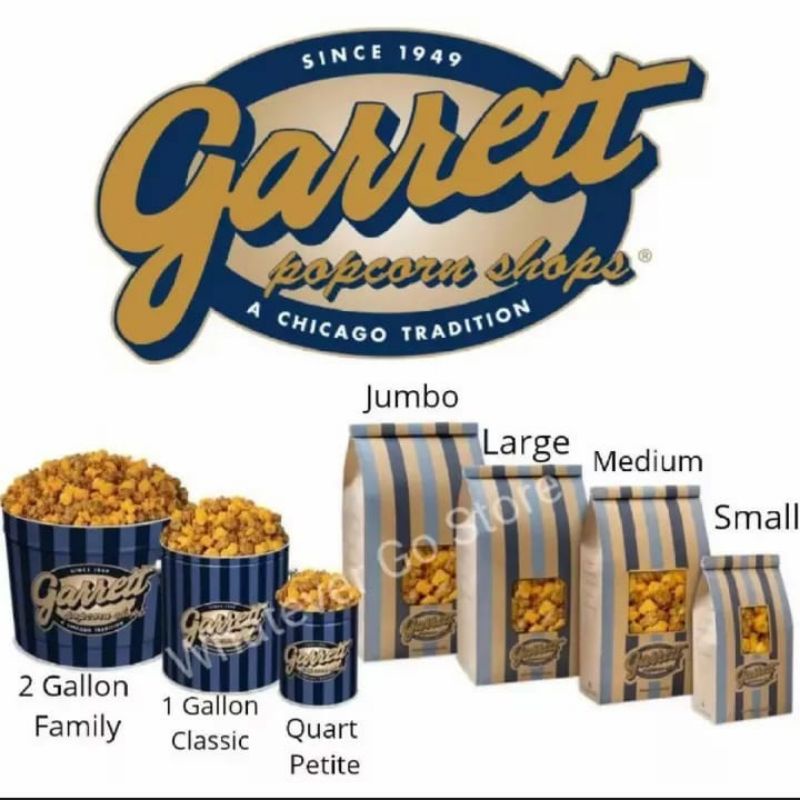 

garrett popcorn nut caramelcrisp size medium