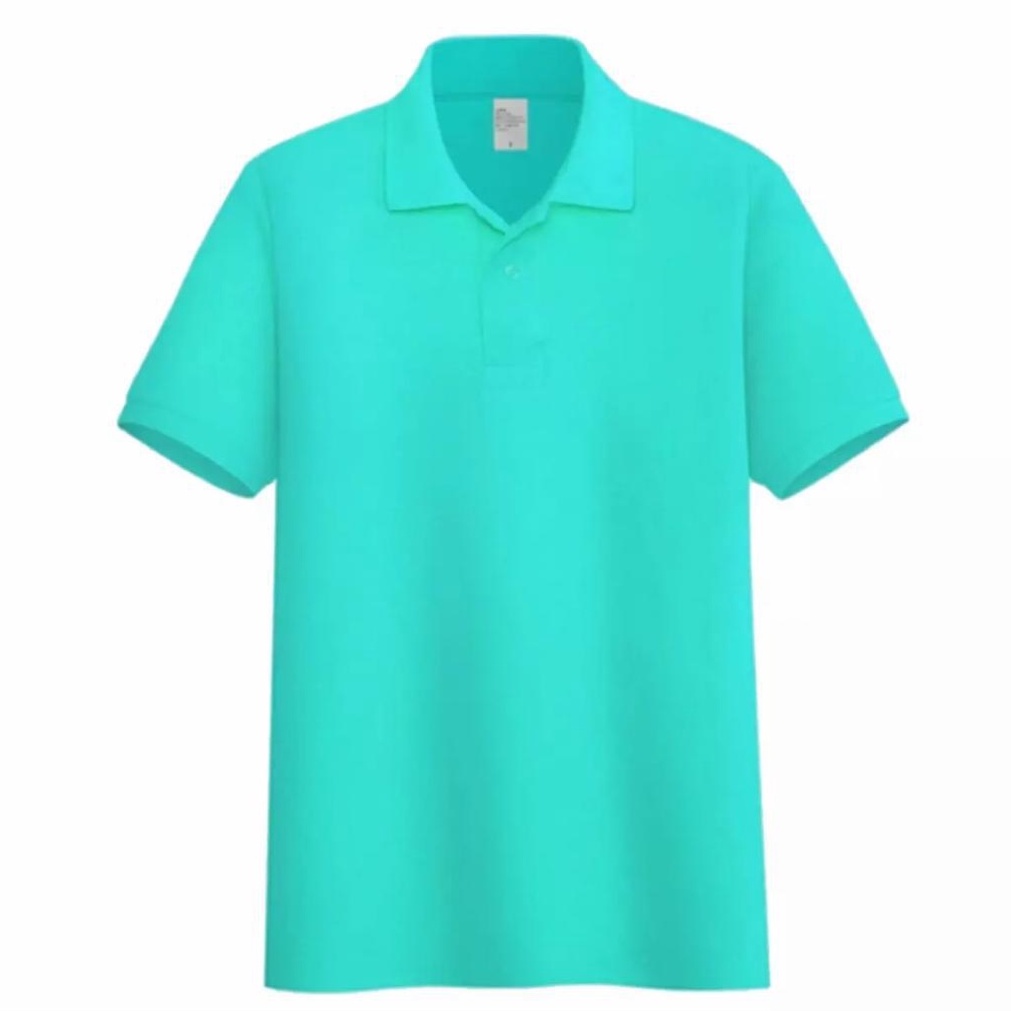 Kaos polos - Polo Hijau Mint Pastel shirt pria | kaos kerah pria polo shirt lengan pendek | atasan baju kaos seragam polos grosir