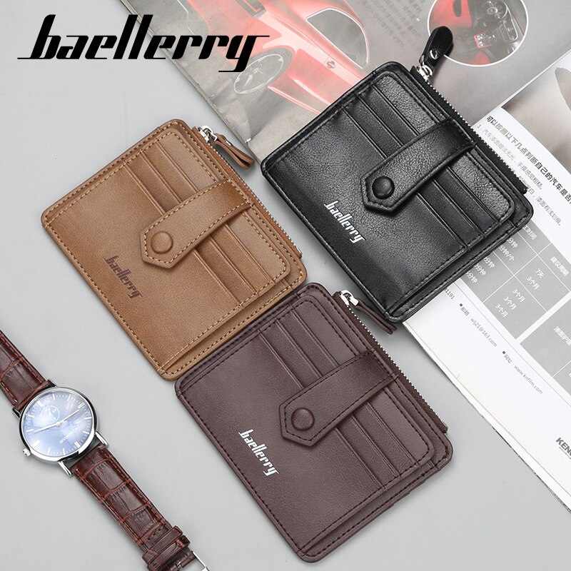 BAELLERRY K9102 Dompet Kartu Kulit Pria WK-SBY