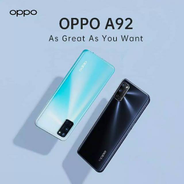 Hp Oppo A92 RAM 8GB Internal 128GB... SEGEL... GARANSI RESMI DARI OPPO