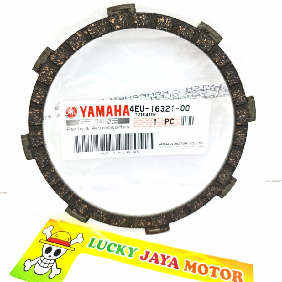 Kampas kopling plat L2 Super Pnp Rx King 4EU-16321-00 Original