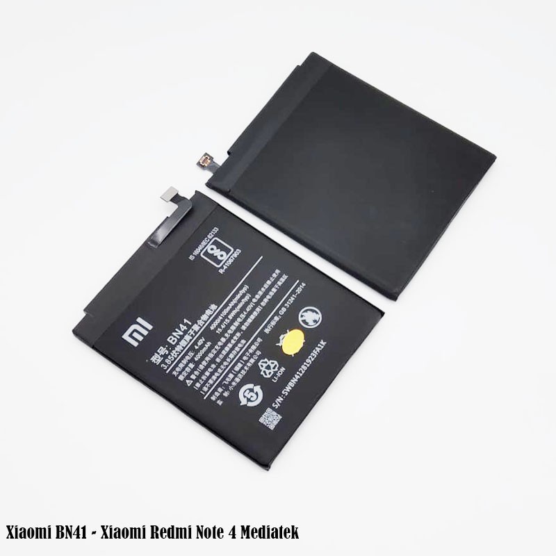 BATRE - BATRAI - BATERAI XIAOMI BN41 REDMI NOTE 4/4X MEDIATEK