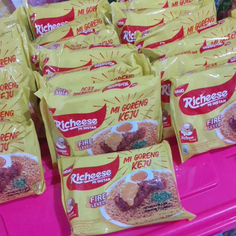 

Mie Goreng Keju Richeese Mi instant