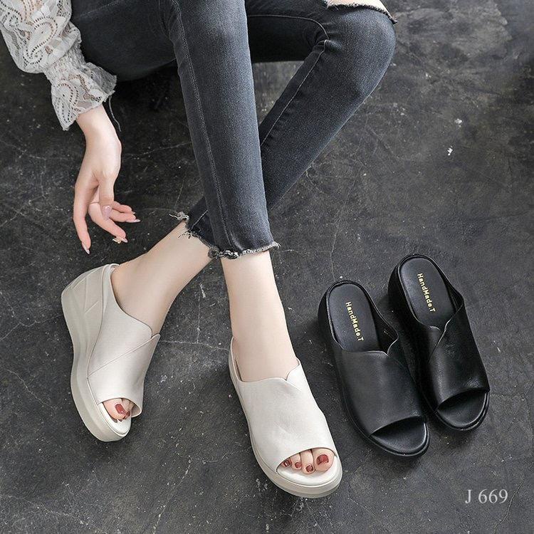 ANELA LYNE SANDAL WEDGES WANITA FASHION BERNI ANE669 ORIGINAL