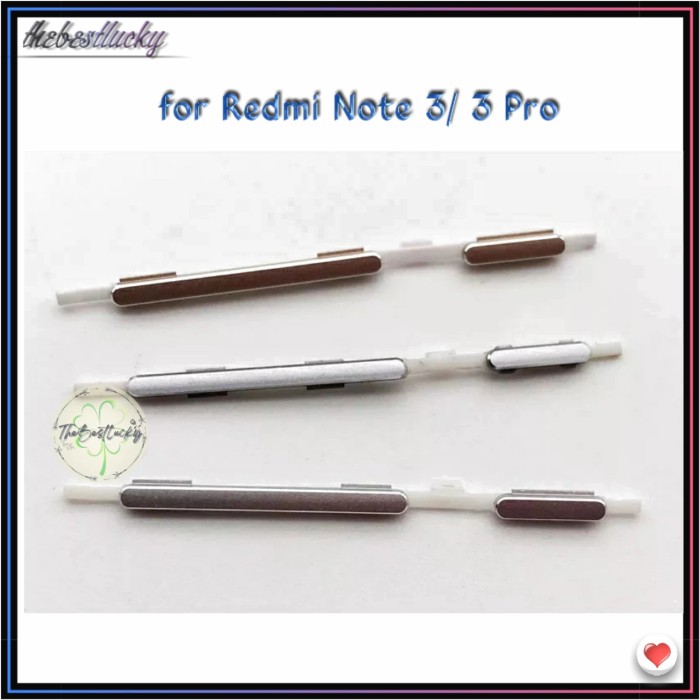 Tombol Luar On Off Xiaomi Redmi Note 3 / Note 3 pro On Off Volume