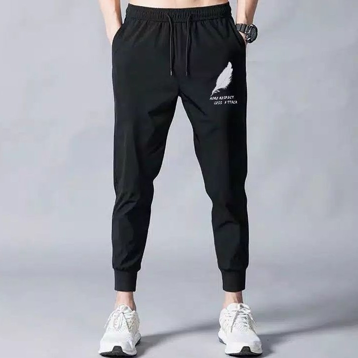 N_S Celana Panjang Jogger Motif Wild