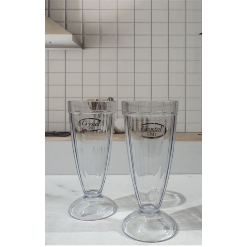 Gelas Jus Akrilik Crystal Onyx 350ml ACG03 | Gelas Acrylic