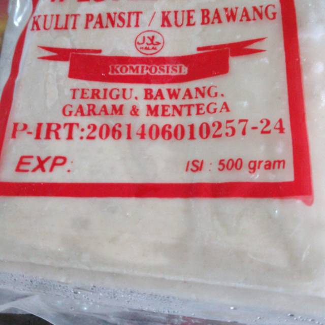 

Kulit Pangsit ijabah food frozen 500gr murah ready Pekanbaru order now isi 35 lembar KPI FROZEN FOOD