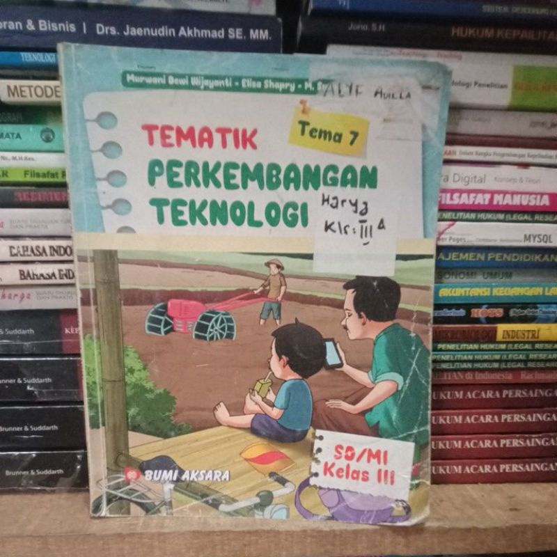 tematik tema 2 perkembangan teknologi kelas 3 penerbit bumi aksara