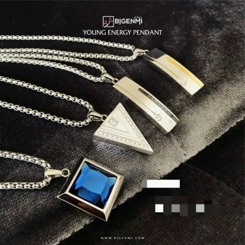 Kalung Pendant Bigenmi ION Energy Kesehatan (ORIGINAL) Mengatasi Semua Keluhan Anggota Tubuh