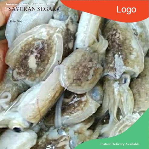 

cumi balakutak segar 250 gram