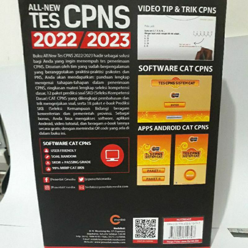 ALL NEW TES CPNS 2022/2023 DILENGKAPI 12 PAKET CAT-3