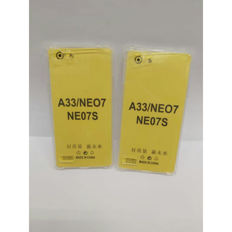 Silikon Anti Crek Bening OPPO A33/NEO7/NEO7S