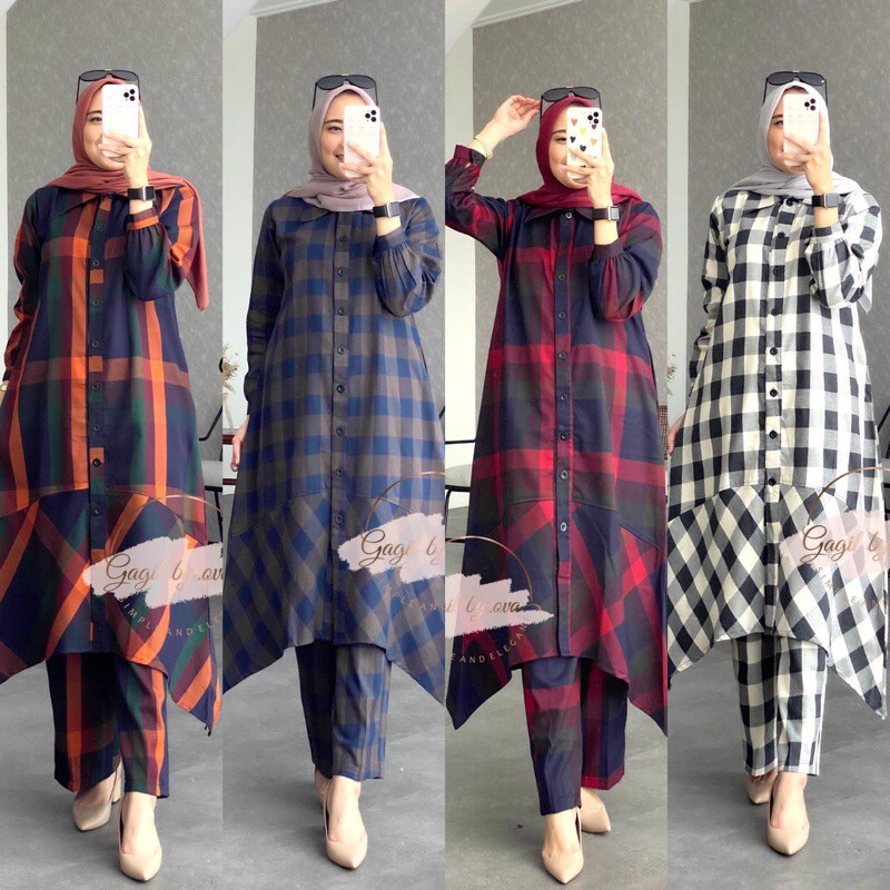 Setcel Gheea Set 2 Original Gagil By Ova (READY SIAP KIRIM)