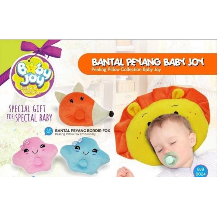 Bantal Peang Karakter Bulu Halus - BANTAL PEYANG BAYI MURAH BABY JOY - BANTAL PEYANG BULU HALUS