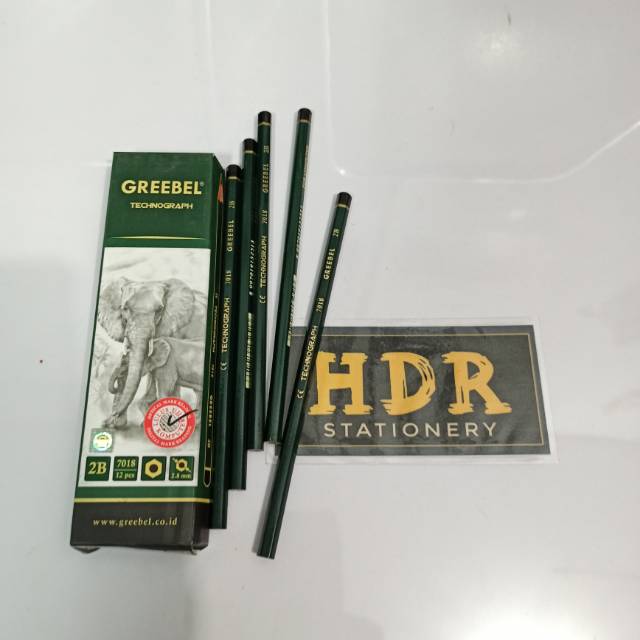 

Pensil / Pinsil Greebel 2B
