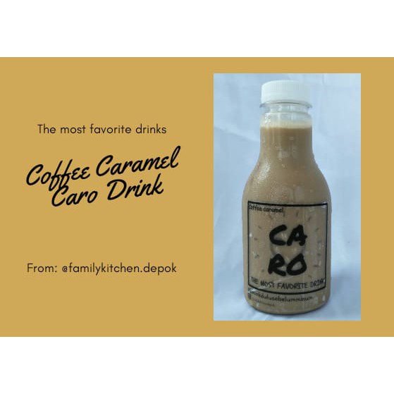 

CARO DRINK COFFE CARAMEL minuman nikmat aneka rasa 250 ml TERMURAH