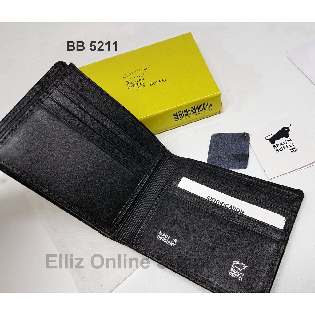 Dompet Pria Braun Buffel BB 5211 Model 3D (3 Dimensi) Kulit Import