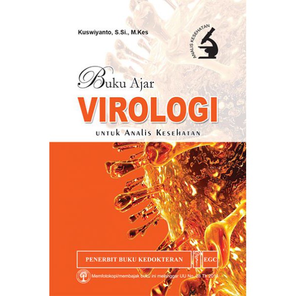 Buku ORI - Buku Ajar Virologi untuk Analis Kesehatan Kuswiyanto EGC