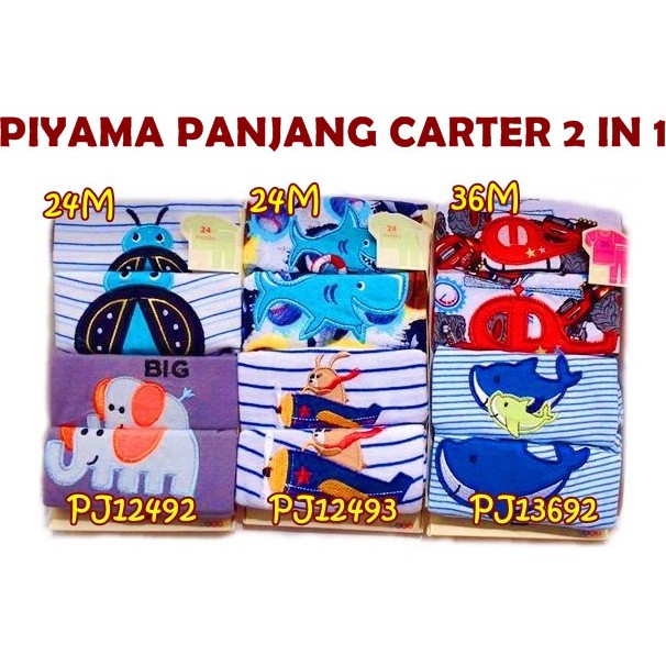 PIYAMA PANJANG 2 IN 1 CARTERS