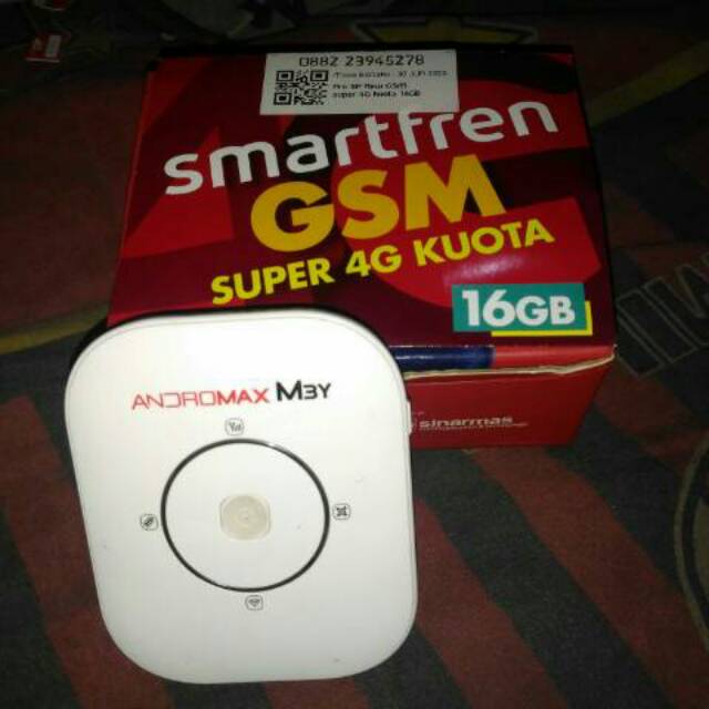MODEM ANDROMAX MIFI SMARTFREN M3Y Free 16gb kuota