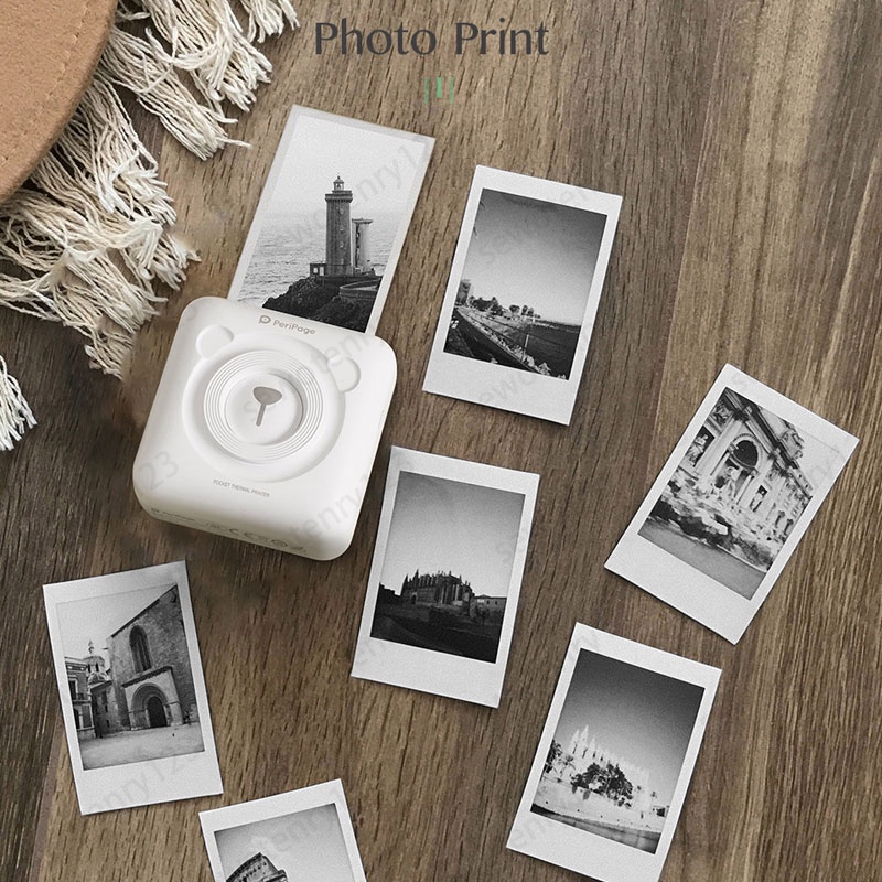 【COD】3/5 Roll Kertas Struk Thermal Paper Roll Putih/Berwarna/Stiker 57x30 Coreless Termal EDC Thermal Printer Mini Bluetooth