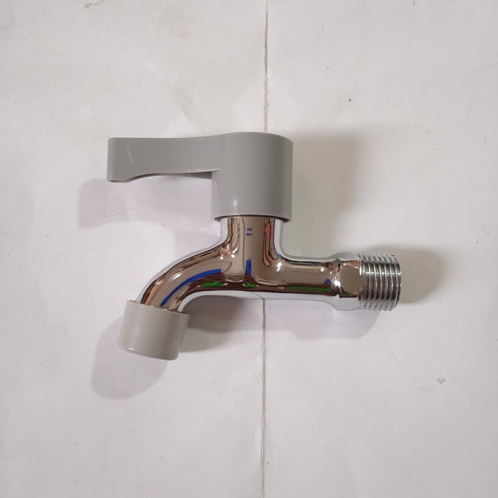 Kran Tembok Kamar Mandi 1/2inch Handle Warna Keran Air taman bak kamar Mandi Black faucet murah kran wudhu multifunction