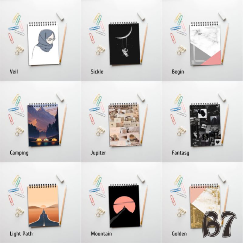 

NOTE BOOK B7/BUKU CATATAN/HADIAH UNIK/BUKU TULIS SEKOLAH/ KULIAH/ACCESSORIES HAMPERS