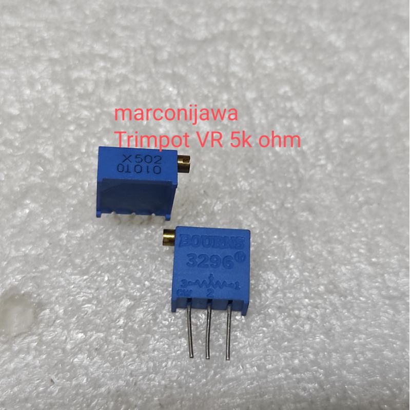 trimpot VR 5K ohm biru 3006 3286