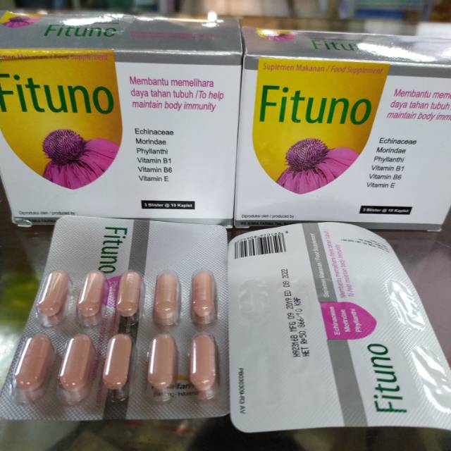 

Fituno memelihara daya tahan tubuh= imbost