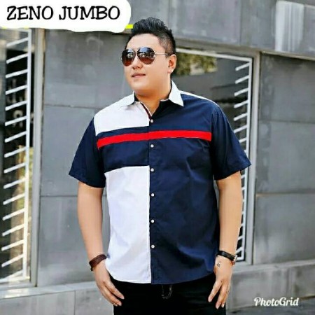 KEMEJA JUMBO XXL XXXL 2XL 3XL FRANCE MARTINE  QUALITY MOTIF BATIK KOMBINASI WARNA WARNI BAGUS