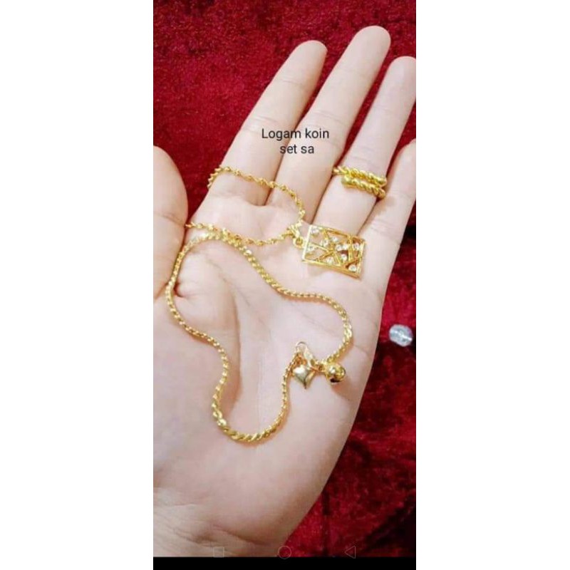 set perhiasan dewasa koin 91