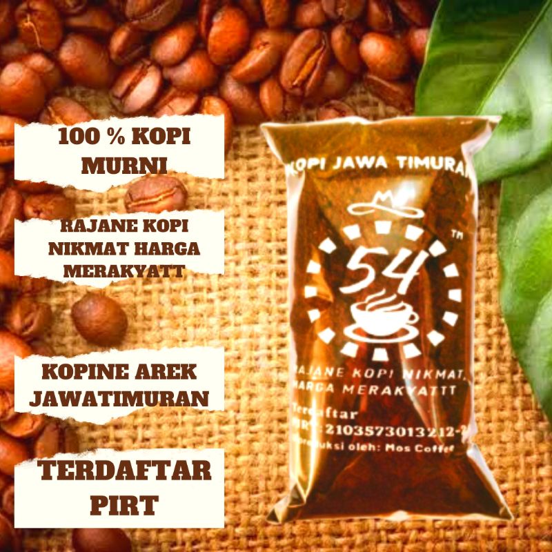 [NIKMAT] KOPI BUBUK MURAH 1 KG CAP 54 HARGA EKONOMIS - BISA COD