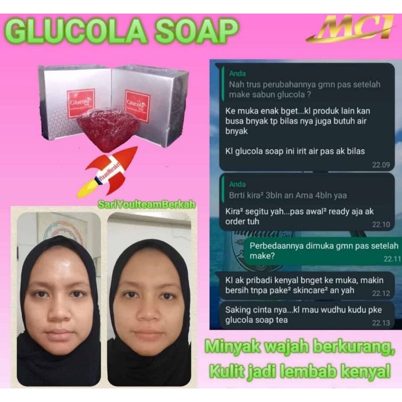 GLUCOLA SOAP / SABUN GLUCOLA / SABUN COLAGEN
