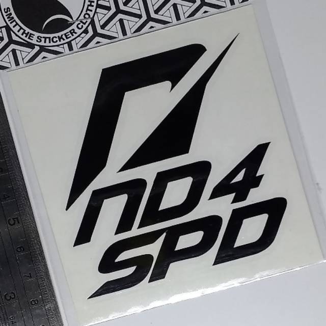 Stiker ND4SPD Logo Cutting Sticker Mobil Need For Speed