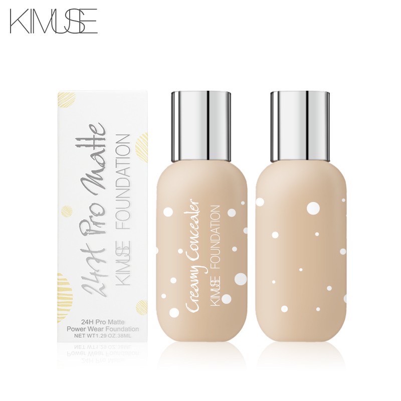 KIMUSE 24H Pro-Matte Liquid Longwear Foundation