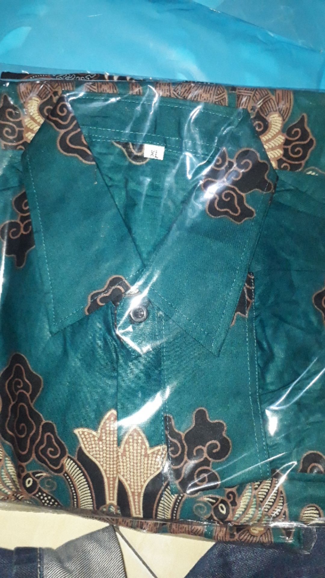 Kemeja Batik Pria Lengan Panjang Murah Seragam M L Xl Xxl