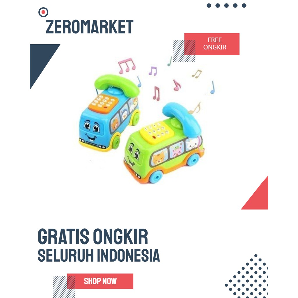 Mainan Edukasi Anak Laki Laki Perempuan Edukasi Usia Bayu Balita 1-5 Tahun C3N4 Mainan Bayi Car Mobi