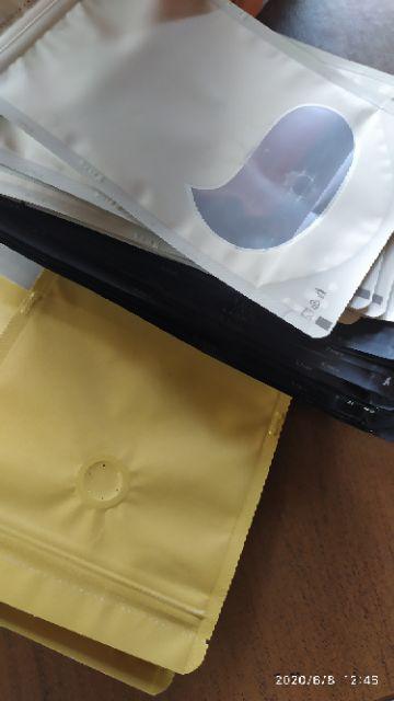 Standing Pouch Eco Valve Zip M 1100 18x29 Kemasan Kopi 500g Craft Coffee Packaging Alu Foil Coklat