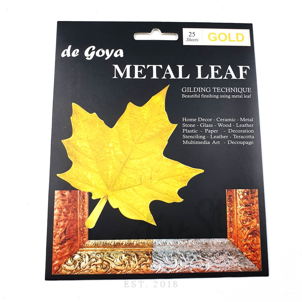 

De Goya Gold Metal Leaf 14X14 8300001