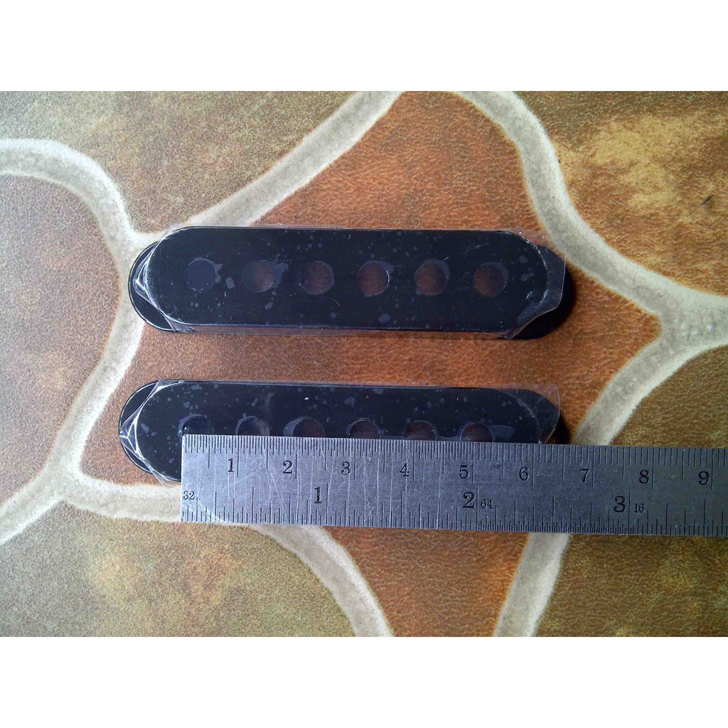 Black 5.3mm Single Cover Pickup Gitar Warna Hitam For Ibanez Fender Squier Yamaha Ltd Samick Dean