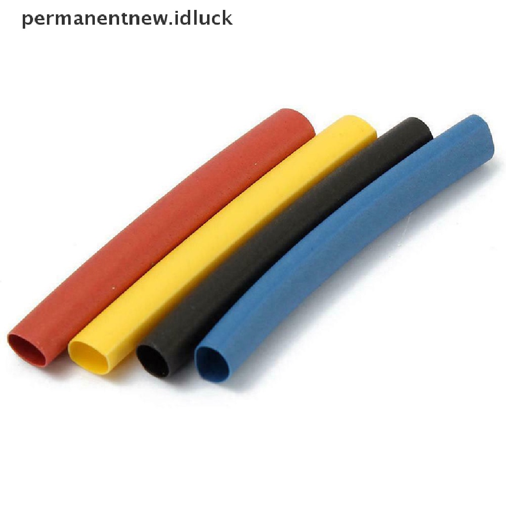 (luckypermanentnew) 164pcs Heat Shrink Tube / Isolasi Bakar Kabel Listrik